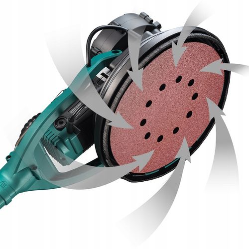 SZLIFIERKA ŻYRAFA DO GIPSU GŁADZI TYNKU ŚCIAN TYNKÓW 220cm LED + na Arena.pl