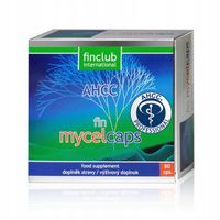 fin Mycelcaps z Finlandii AHCC Oryginalny W Nowym Opakowaniu