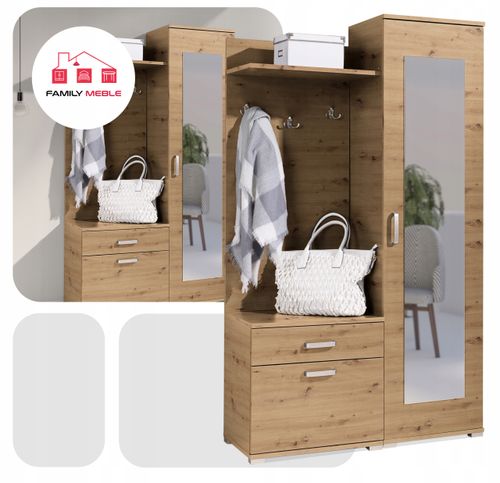 Garderoba przedpokój do przedpokoju szafa szafka na buty Gino Family Meble na Arena.pl