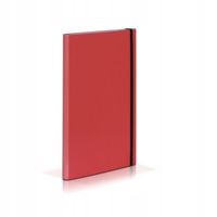 TECZKA SKRZ. Z GUMKĄ CARIBIC 2CM J.CZERWONA 2219