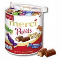 Merci Petits Cukierki Czekoladowe Czekoladki Merci Niemieckie 1kg 158 szt.