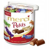 Merci Petits Cukierki Czekoladowe Czekoladki Merci Niemieckie 1kg 158 szt.