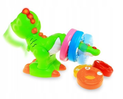 Dumel Interaktywny Figlarny Dino z Obręczami na Arena.pl