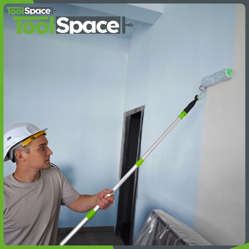 WAŁEK MALARSKI 25cm Zestaw do malowania Ścian i Sufitów Kij teleskopowy PL na Arena.pl