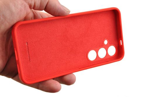 Etui Mercury Goospery Silicone do Samsung Galaxy S24+ / S24 Plus czerwony na Arena.pl