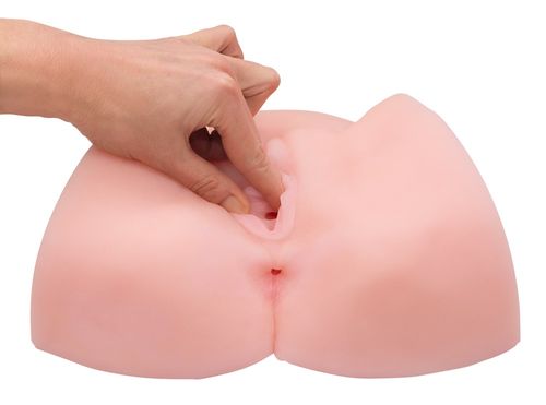 realistyczny ciężki masturbator 2 dziury otwory na Arena.pl