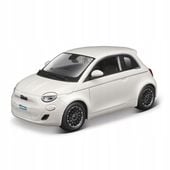 2X Fiat 500E (2023) 1:24 Bburago 18-21110 ELEKTRYCZNY WŁOSKI SAMOCHÓD