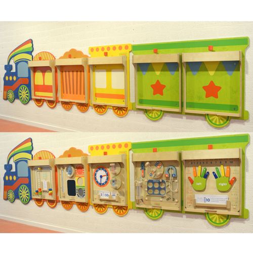 MASTERKIDZ System Do Montażu 5 Tablic Masterkidz Flex - Pociąg na Arena.pl