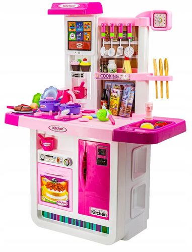 DUŻA KUCHNIA DLA DZIECI Kuchenka Akcesoria Światło na Arena.pl