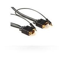 MicroConnect SVGA HD15 5m M-F. 3.5MM