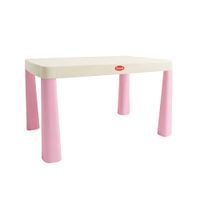 stolik dla dzieci - różowo-beżowy
