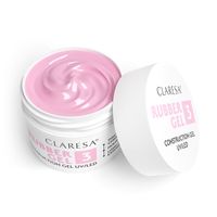 CLARESA Żel budujący do paznokci RUBBER GEL 3 - 90g