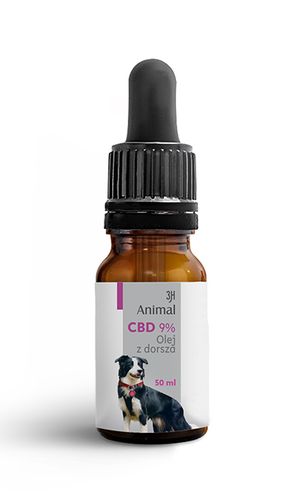 CBD 9% OLEJEK KONOPNY DLA PSÓW PSA KOTÓW KOTA 50ml FULL SPECTRUM CERTYFIKAT na Arena.pl