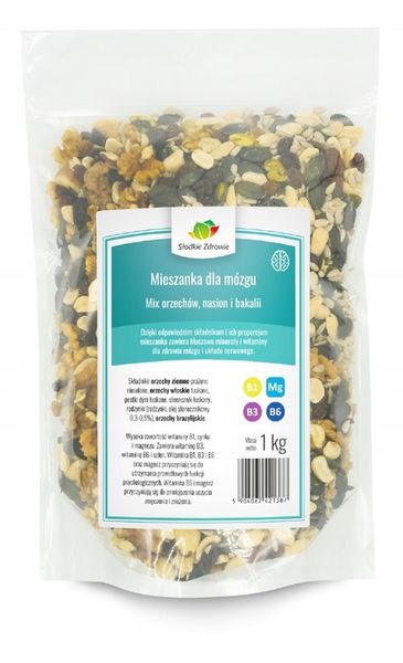 MIESZANKA DLA MÓZGU studencka witamina B1 B6 1kg zdjęcie 3