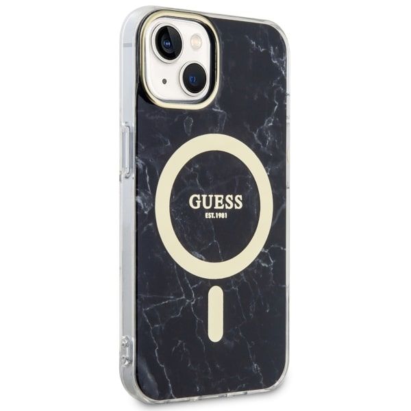 Etui Guess do iPhone 15 Plus, iPhone 14 Plus, Czarny, MagSafe zdjęcie 4