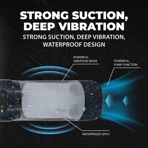 Ultralift - Automatic Waterproof Masturbator Pump - Gun Metal na Arena.pl