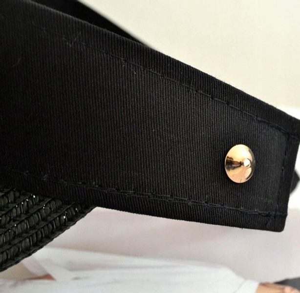 Przeciwsłoneczny Daszek słomiany czapka z daszkiem  KR27_Jasny zdjęcie 6