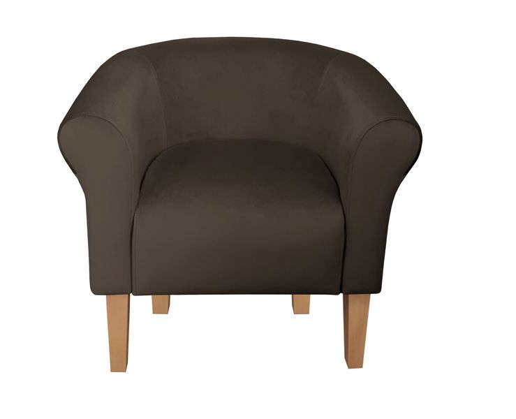 Fotel Milo nogi 20cm buk brąz MG05 zdjęcie 2