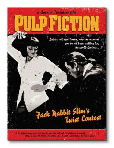Pulp Fiction (Twist Contest) - Obraz na płótnie 60x80 cm na Arena.pl