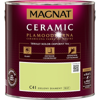 MAGNAT CERAMIC FARBA CERAMICZNA DO WNĘTRZ ZIELONY DIAMENT C41 2,5L