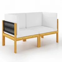 MEBLE OGRODOWE ZESTAW MEBLI OGRODOWYCH ŁAWKA SOFA