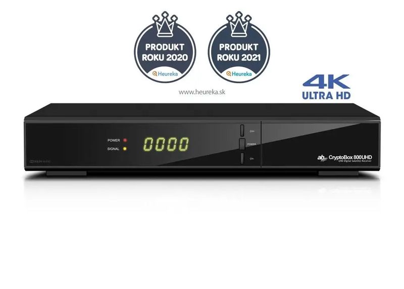 Dekoder CryptoBox AB 800UHD 4K DVB-S2 H.265 CCCAM zdjęcie 7