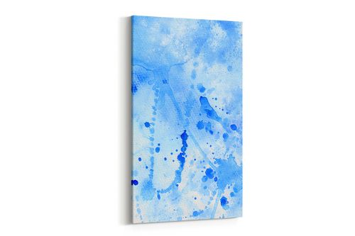 OBRAZ NA PŁÓTNIE CANVAS ABSTRAKCJA AKWAREL 01 80X130 CM na Arena.pl