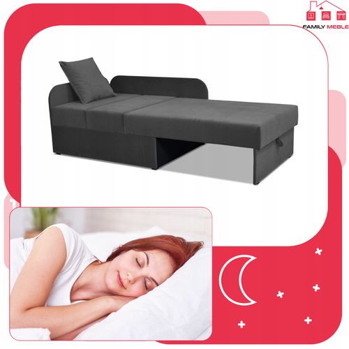 Narożnik dziecięcy Denis rozkładany pojemnik łóżko dla dzieci materac kubuś na Arena.pl