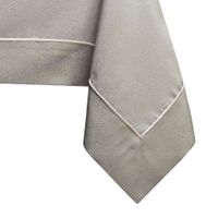 Obrus Plamoodporny EMPIRE Mankiet + Lamówka 110x180 Cappuccino AmeliaHome