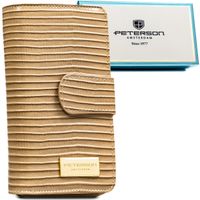 portfel damski skóra+pu ptn ps116-crv-2333 khaki