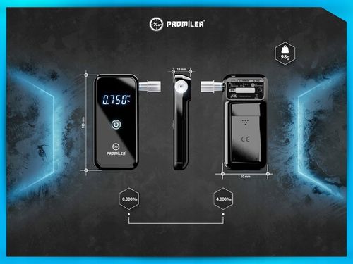 Alkomat PROMILER AL7010 darmowy serwis 24 m-ce na Arena.pl