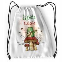 Plecak Dla Kucharki Sportowy Szkolny Worek Torba Z Nadrukiem Ze Zdjęciem