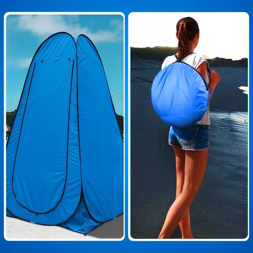 Namiot na Prysznic Przebieralnia Toaleta WC Przenośna Plażowy Kempingowy na Arena.pl