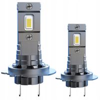ŻARÓWKI SAMOCHODOWE LED H7 12V/24V 60W 6000K 6000LM HOMOLOGACJA +600% MOCY
