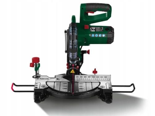 Pilarka ukosowa do drewna Z LASEREM do cięcia PARKSIDE PKS 1500 C4 na Arena.pl