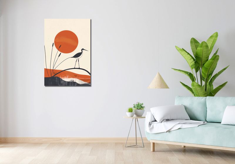 Obraz 60x90cm Ciepło Zachodów zdjęcie 2