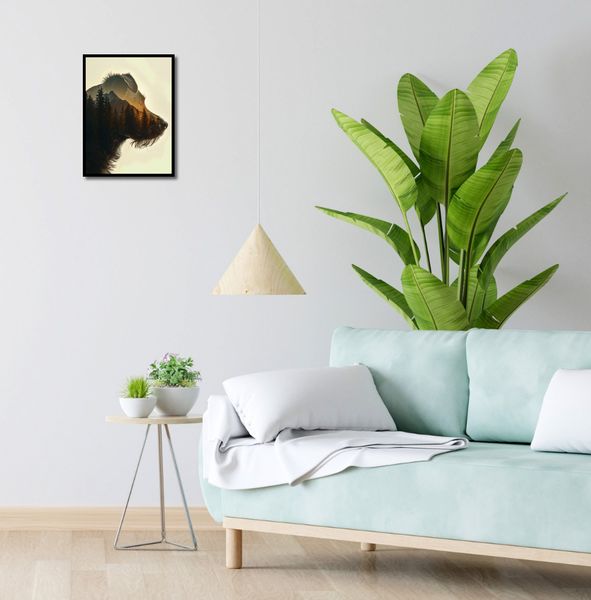 Plakat 30x40cm Psi Duch Lasu zdjęcie 4