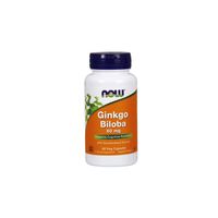 NOW FOODS Ginkgo Biloba ekstrakt - Miłorząb Japoński (60 kaps.)
