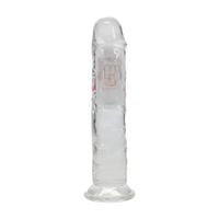 wibrator realistyczny realrock przezroczysty 20 cm