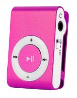 Mini Odtwarzacz MP3 RAVO M02 4GB RÓŻOWY z klipsem