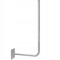 UCHWYT MASZT ANTENOWY SATELITARNEJ NAZIEMNEJ CZOŁOWY OCYNK 76CM