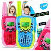 WALKIE TALKIE DLA DZIECI 2SZT Łoki Toki Krótkofalówki Zestaw DUŻY