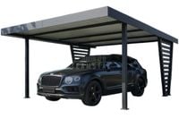 Carport V PREMIUM 5x5m Wypełnienie panelami - Wiata samochodowa TS1266