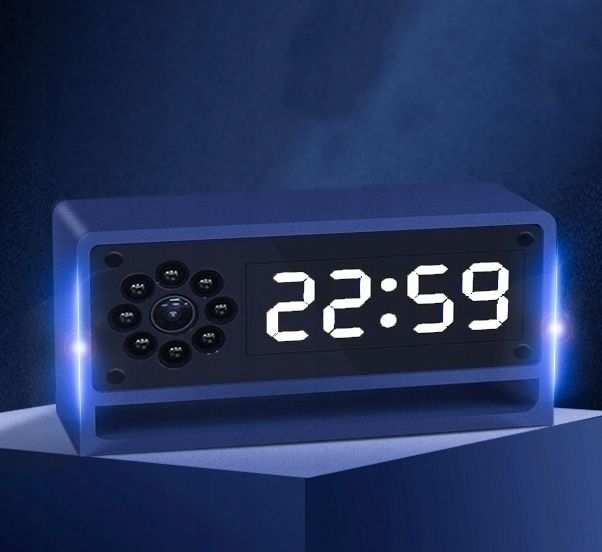 UKRYTA KAMERA ZEGAR WIFI PODGLĄD NA ŻYWO DETEKCJA NAGRYWANIE W NOCY MK203 zdjęcie 6