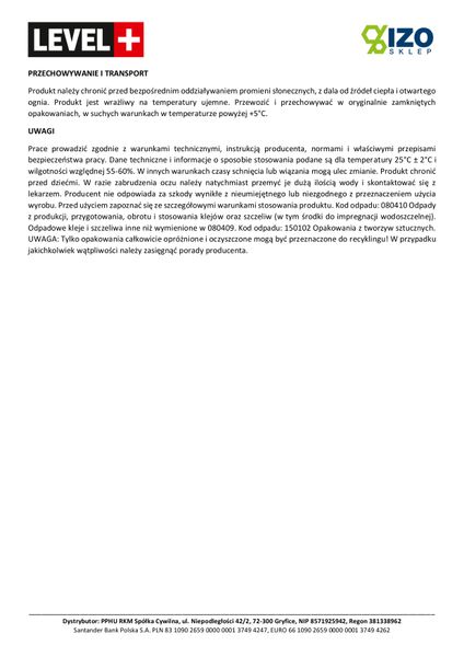 Klej do Płytek 5kg Styropianu Gipsu Ceramiki L+13 zdjęcie 6