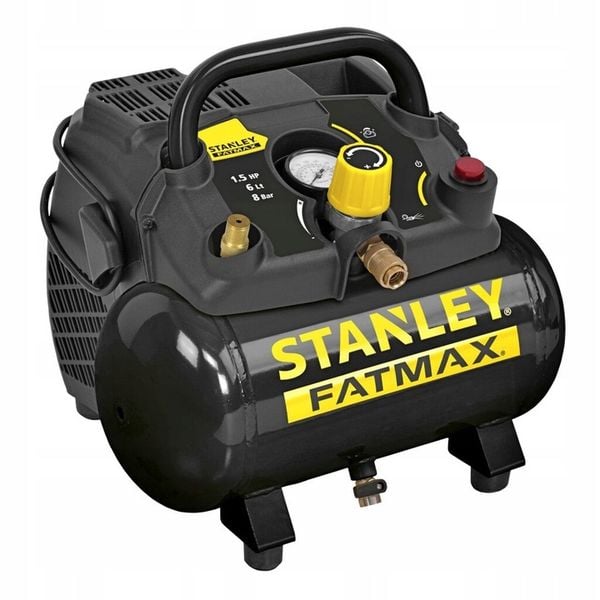 KOMPRESOR BEZOLEJOWY STANLEY FATMAX 6L 8 BAR zdjęcie 1
