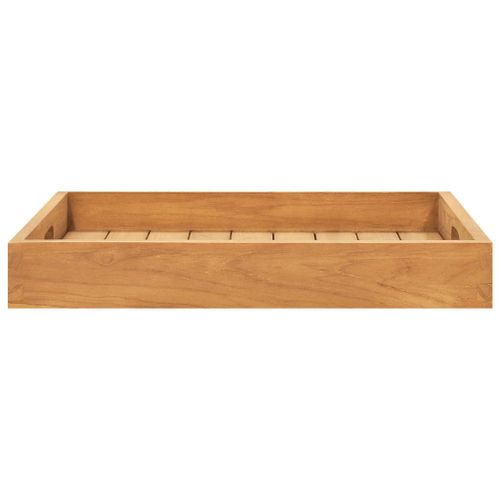 Taca, 50x50 cm, lite drewno tekowe na Arena.pl