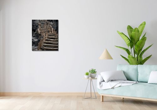 Obraz 50x60cm Schody do Nieznanego na Arena.pl