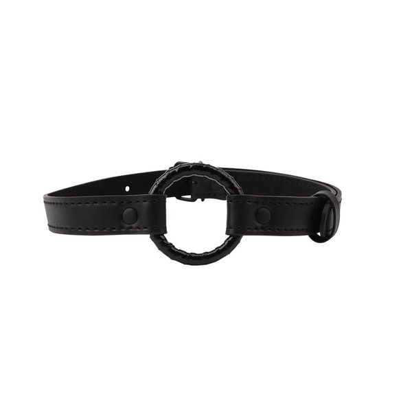 Black Metal O-Ring Gag zdjęcie 4