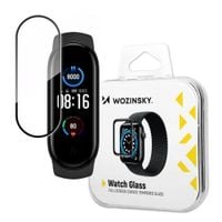 hybrydowe szkło ochronne do xiaomi mi band 5 czarny